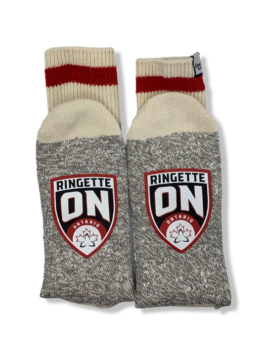 Ringette Ontario Lounge Socks - Mens